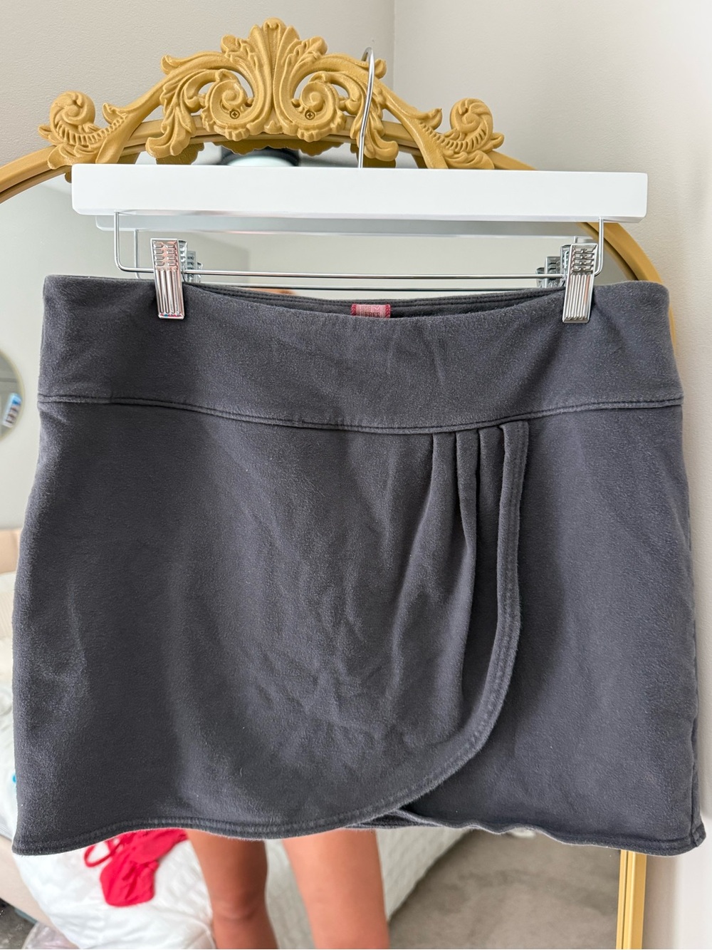 Free People Women’s Charcoal Gray Skirt Size M